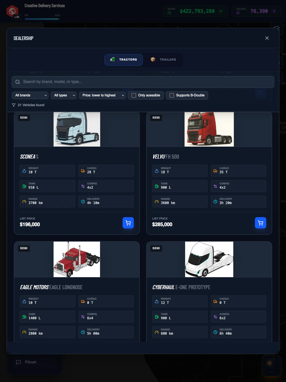 Fleet Management Dashboard